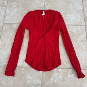 We The Free Button Up Long-Sleeve